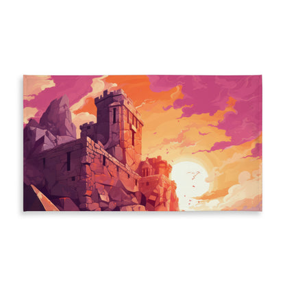 The Setting Rampart - Pink Indoor/Outdoor Tablecloth | Decor