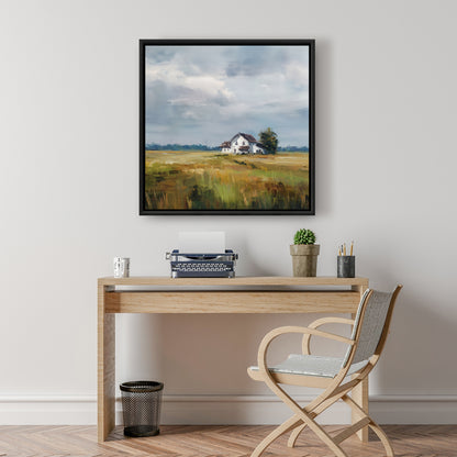 Marsh - 24"x24" Framed canvas