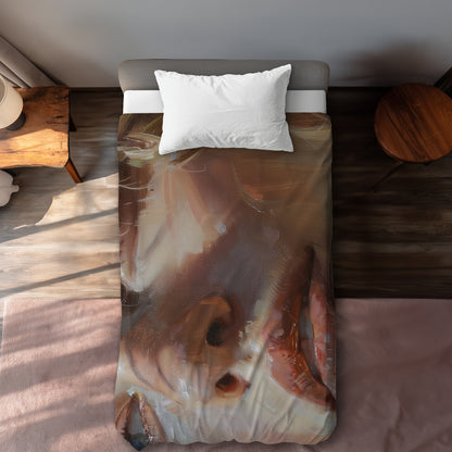 Pulp Beige Duvet Cover - Elegant Home Decor Essentials
