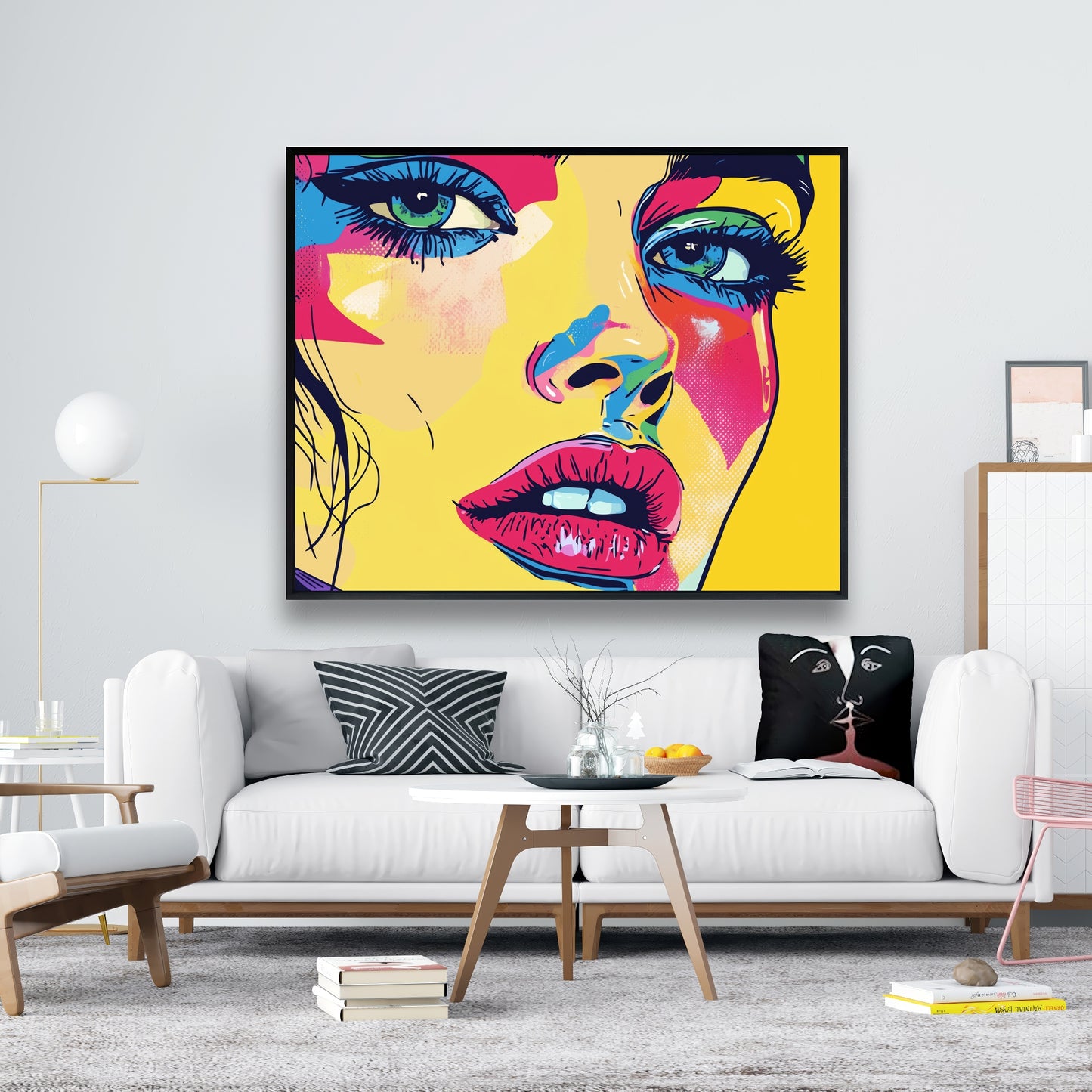 Glaze - 24"x24" Framed canvas