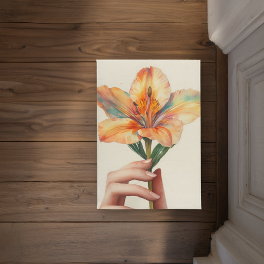 Ahold Yellow Indoor Outdoor Door Mat - Home Decor Accent