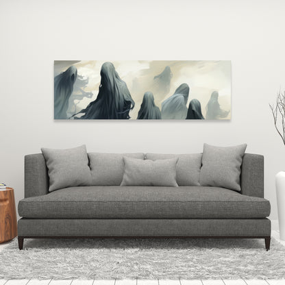 Cursed Lands - Black Canvas Art for Unique Home Decor