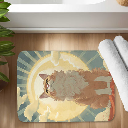 Tapis de bain « Miaou » – Accessoire de décoration intérieure élégant