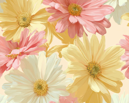 Sunlit Daisy Dream Placemat | Elegant Home Decor Accent