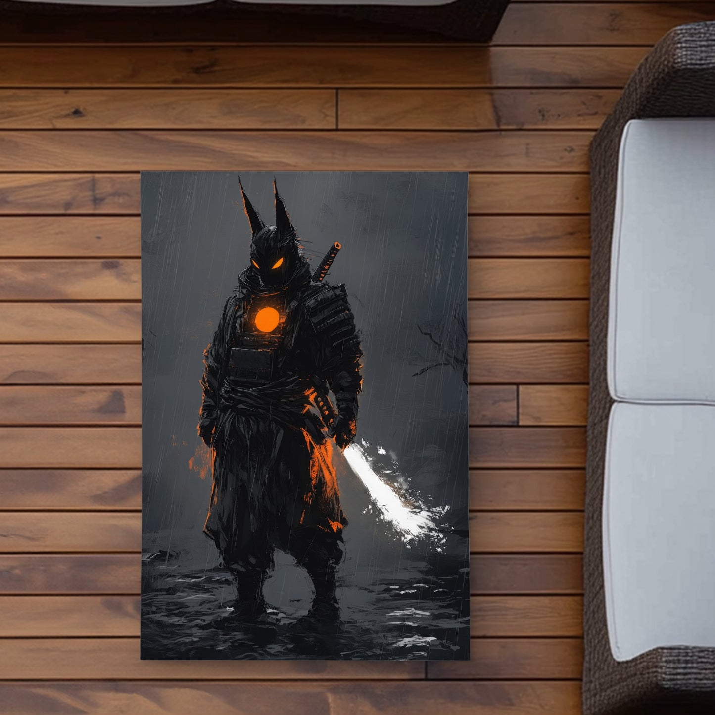 Blazing Gray Outdoor Area Rug - Stylish Home Decor Accent