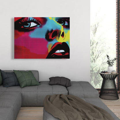 Comics Yellow Canvas - Vibrant Home Decor for Your Walls