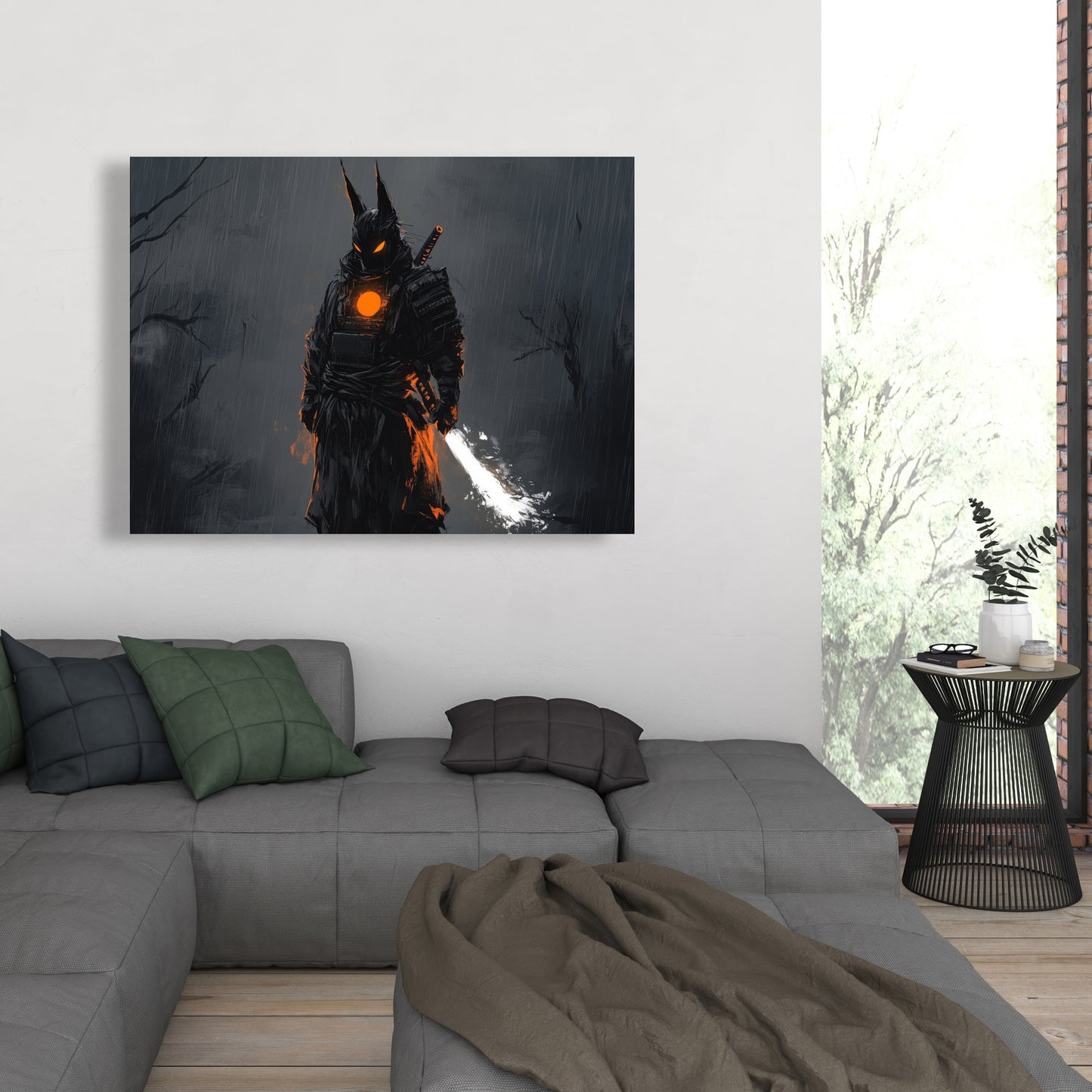 Blazing - 32"x32" Canvas