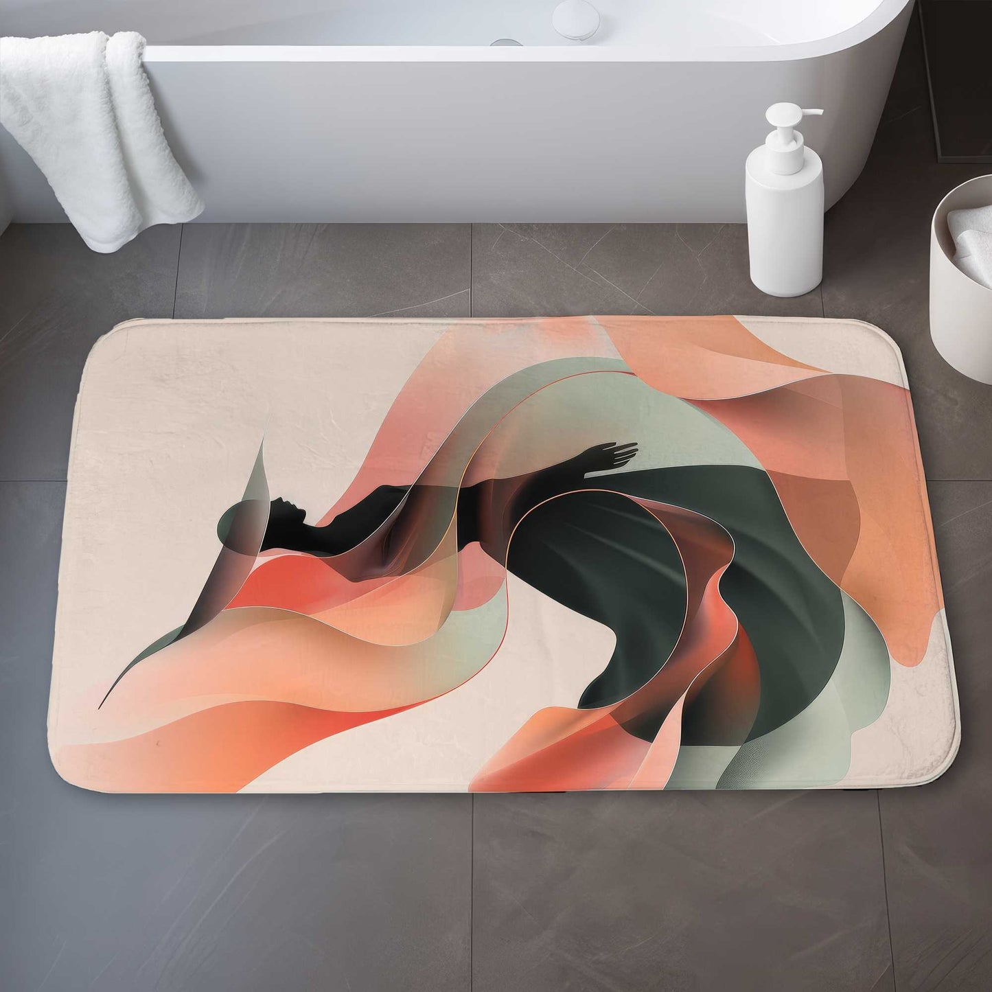 Elegance Bath Mat | Stylish Home Decor Rug for Bathroom