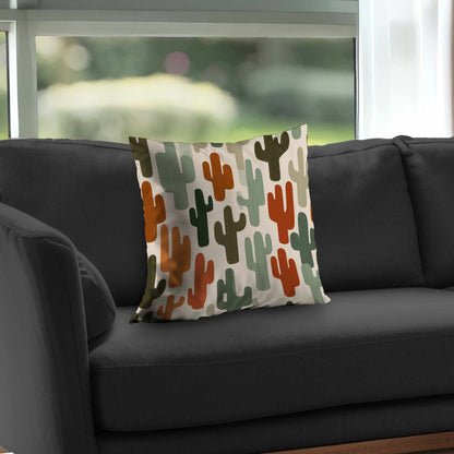 Desert Echoes Throw Pillow - Stylish Poly Twill Home Decor