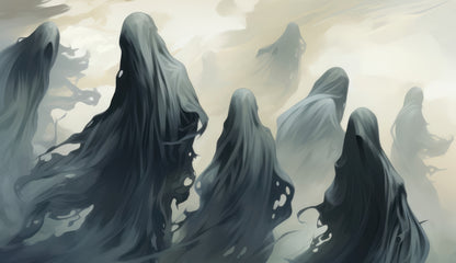 Cursed lands Gray Indoor/Outdoor Tablecloth | Home Decor