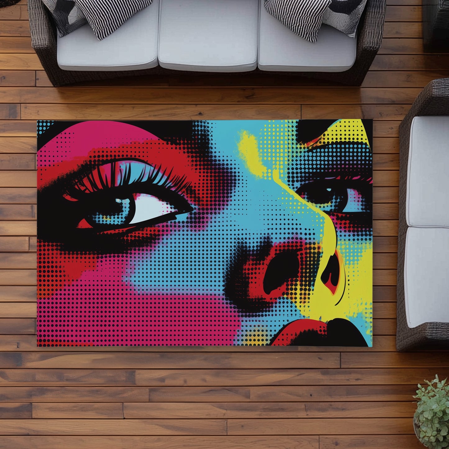 Tapis d'extérieur Comics | Décoration élégante pour l'extérieur