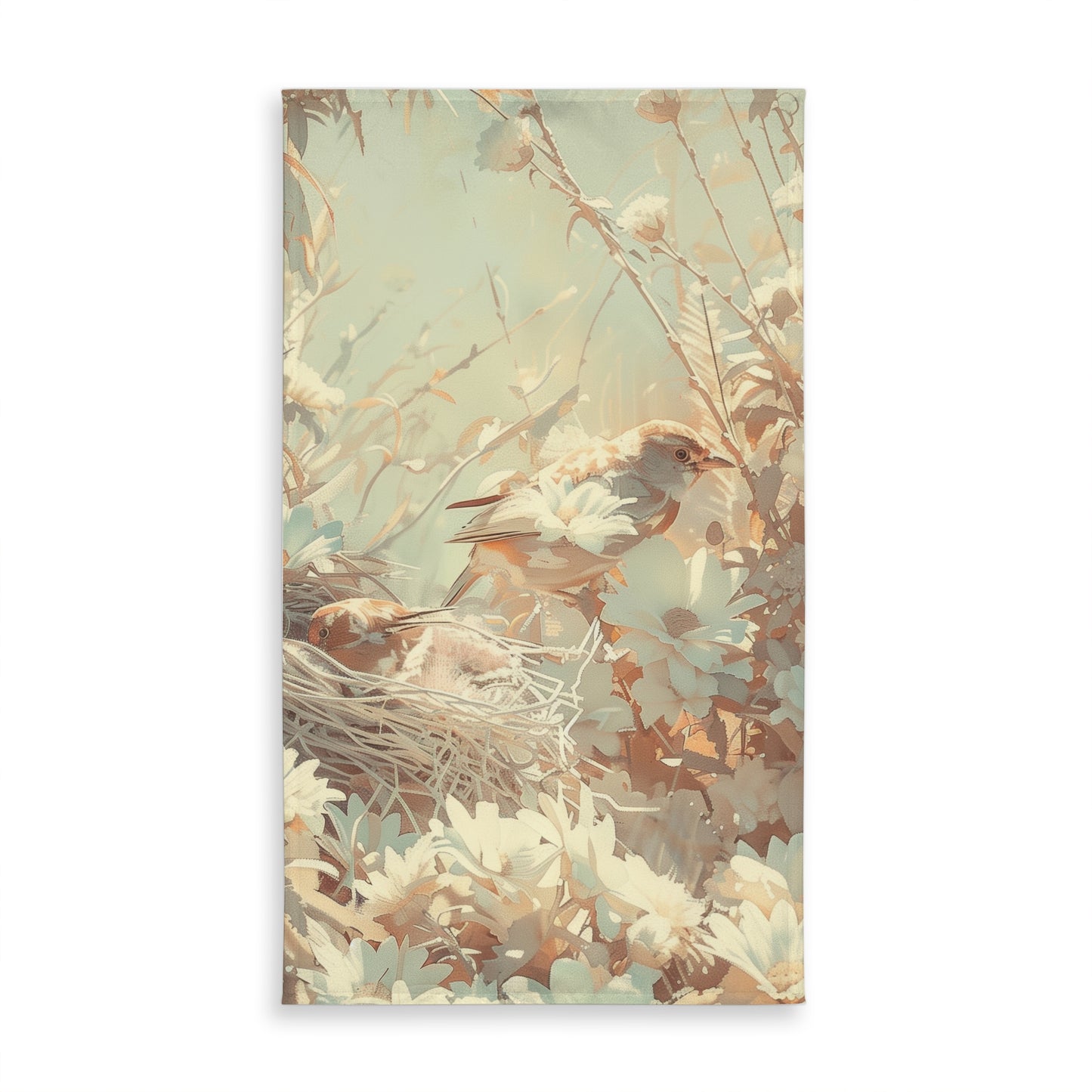 The Nest Yellow Indoor Outdoor Tablecloth for Home Decor