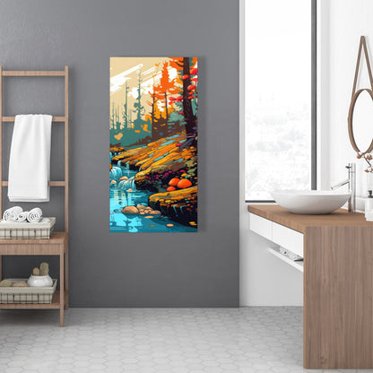 Wisdom Inbound - Red Canvas Art for Stylish Home Decor