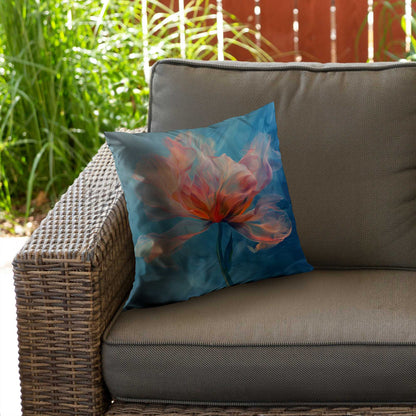 Coussin décoratif en sergé de polyester mélangé - Accessoire de décoration élégant pour la maison