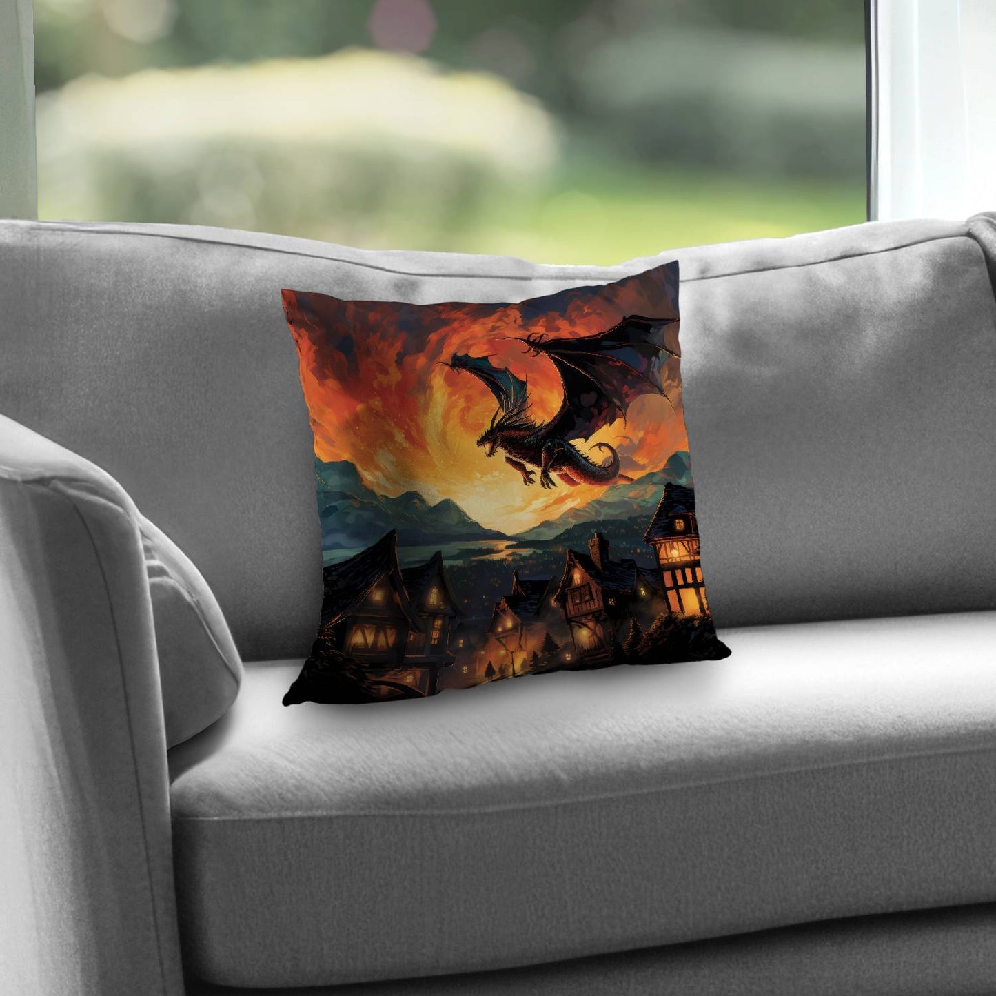 Hope for mercy - Throw pillow - Print on demand