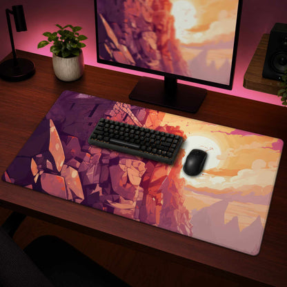 Le tapis de jeu Setting Rampart | Surface de jeu de décoration intérieure