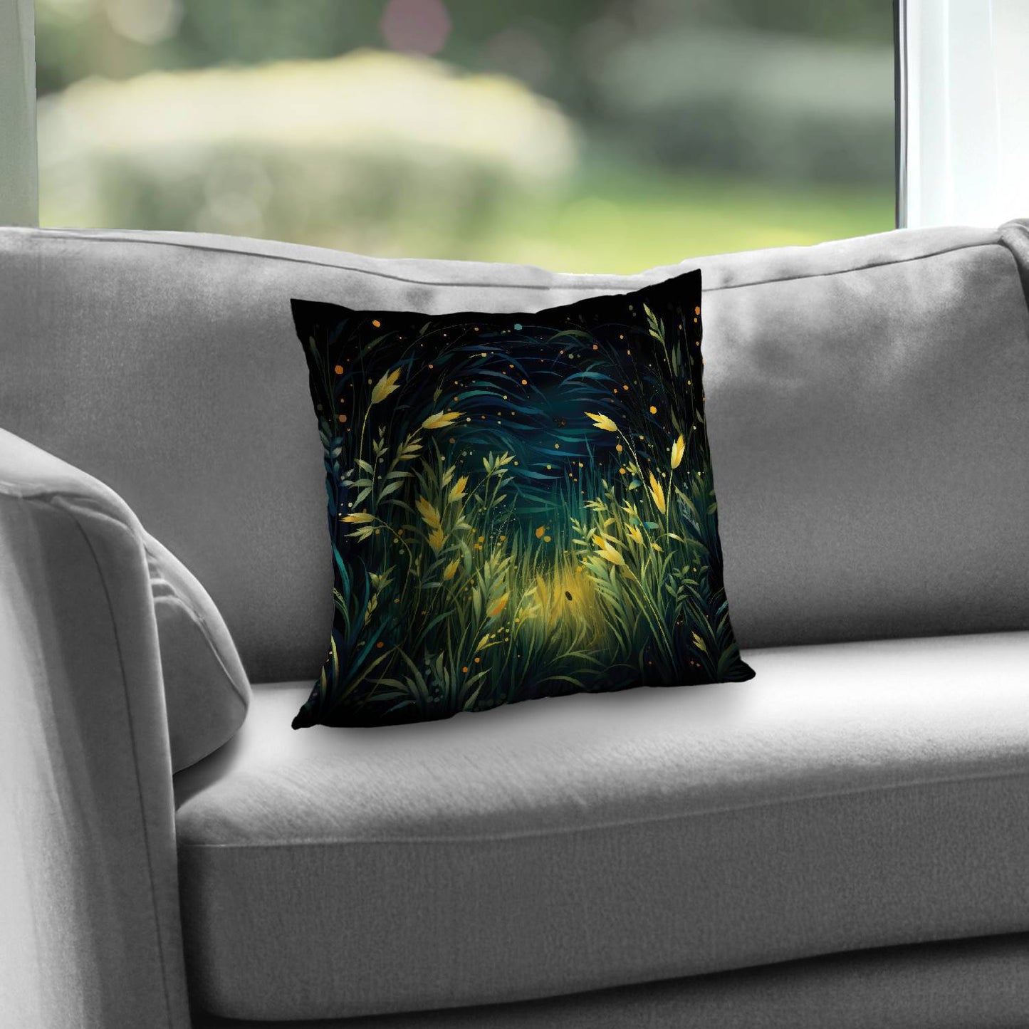 Coussin décoratif en sergé de polyester Lit Plains - Décoration élégante pour la maison