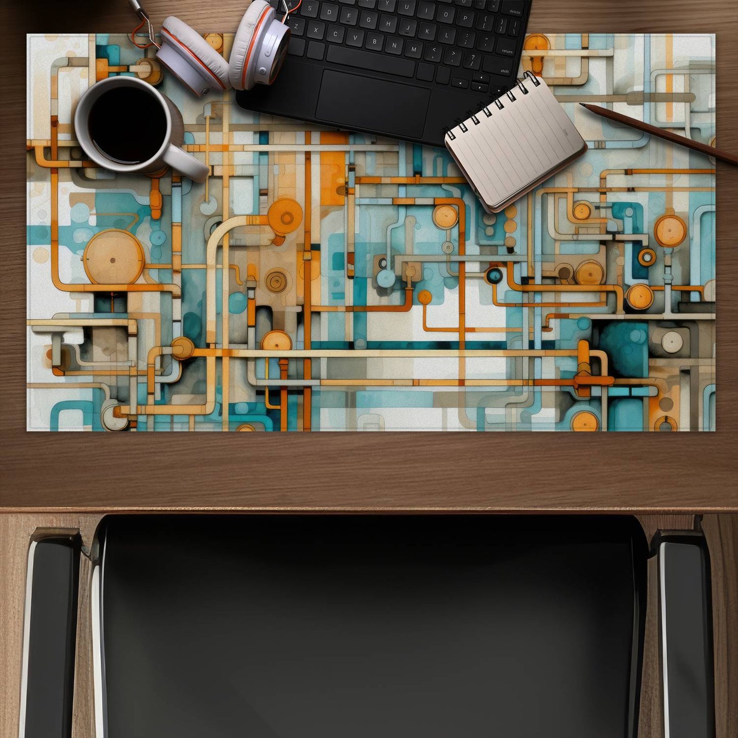 Like clockwork - Desk Mat
