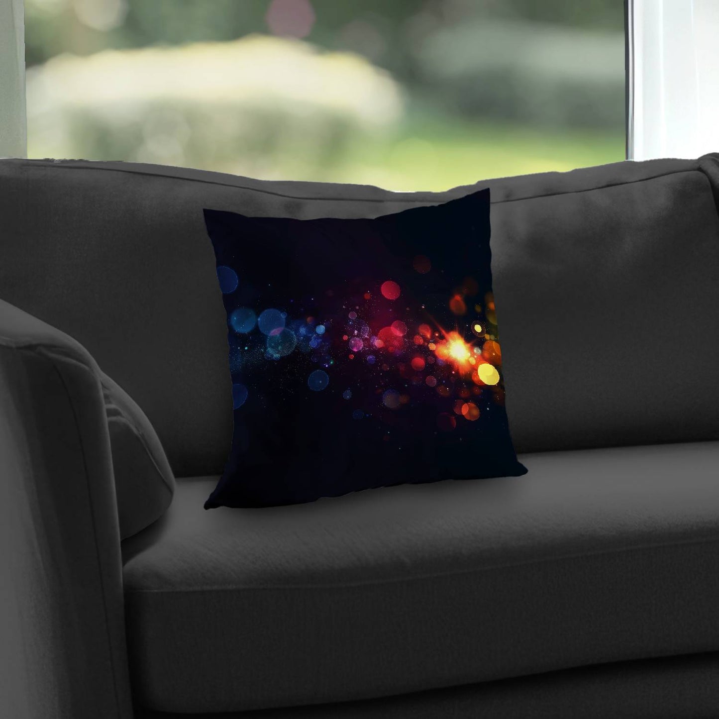 Burst - Throw pillow - Print on demand