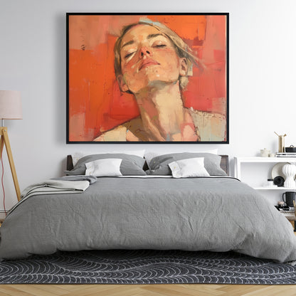 Relief - 24"x24" Framed canvas