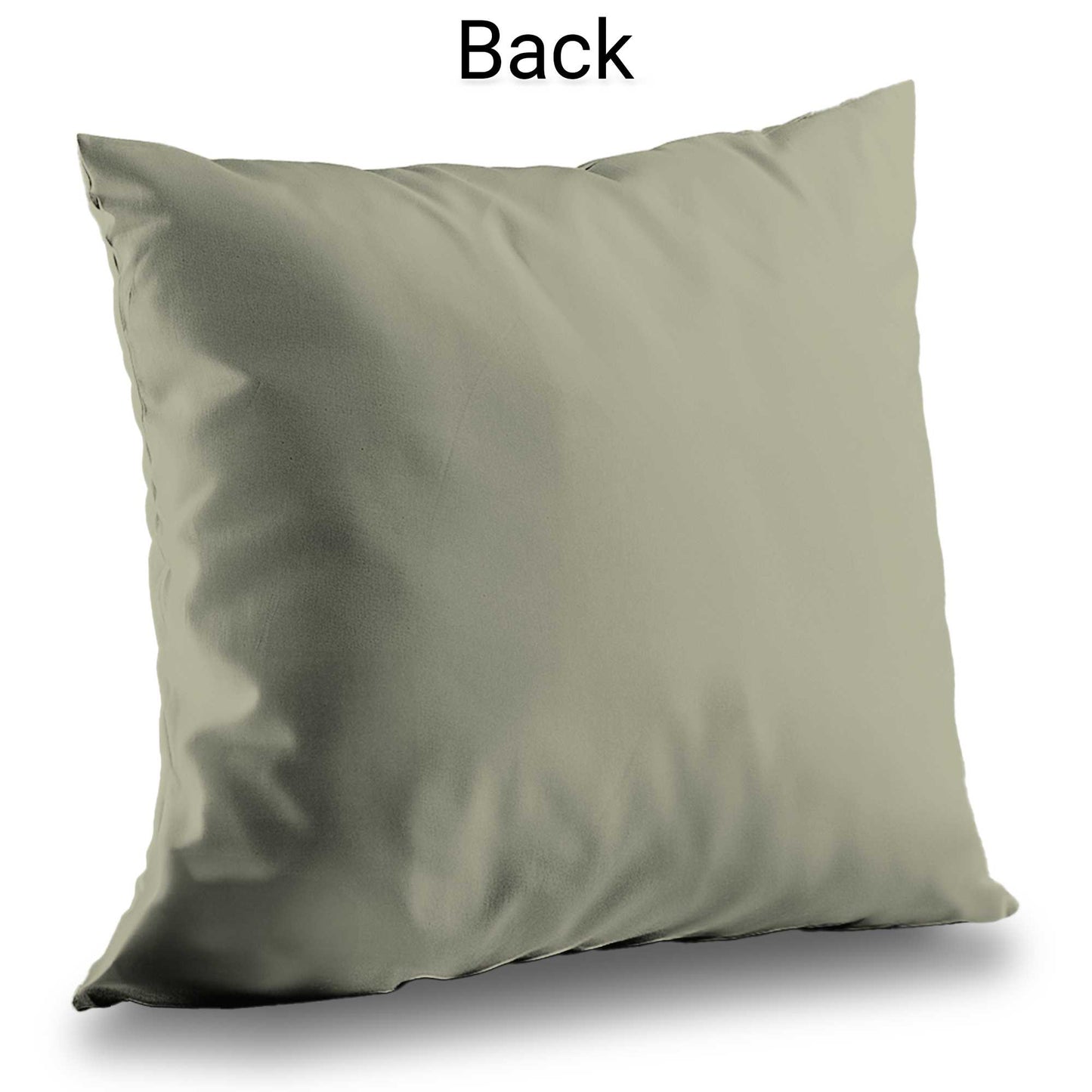 Leaf Poly Twill Throw Pillow - Stylish Home Decor Accent