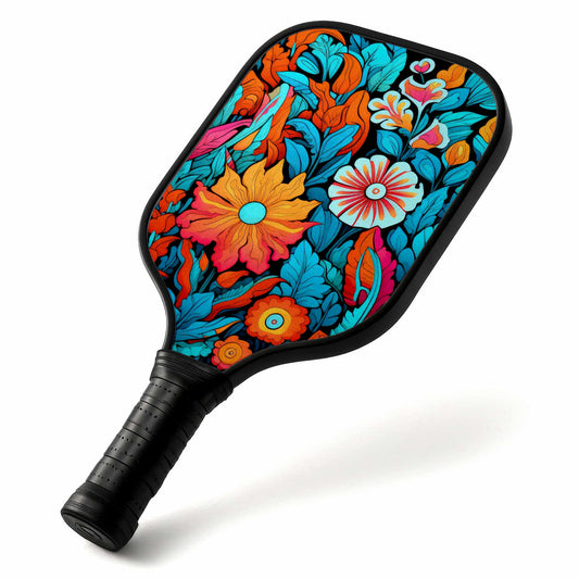 Floral Hues Pro Pickleball Paddle Set | Sport Accessory