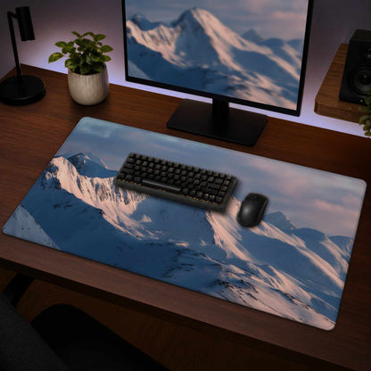 Icy Peaks Gaming Mat | Stylish Home Decor for Gamers