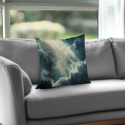 Beam of light - Throw Pillow