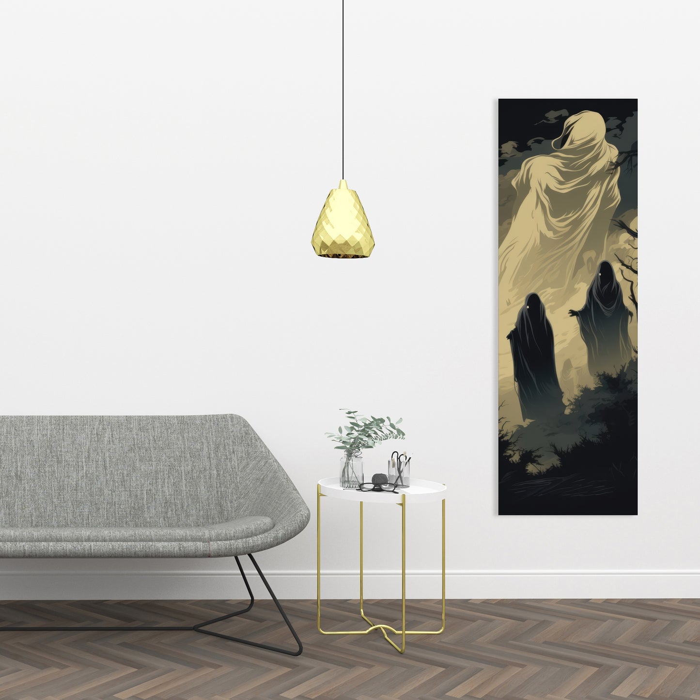 Limbo Black Canvas Art - Modern Home Decor | Chic Wall Design