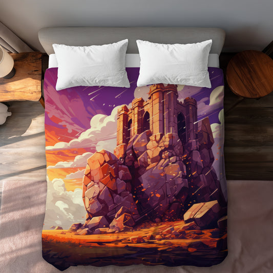 The Last Remains Purple Duvet Cover | Stylish Home Decor