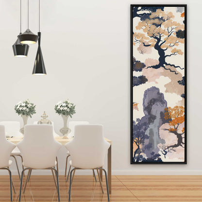 Voidless - Orange Framed Canvas for Stylish Home Decor