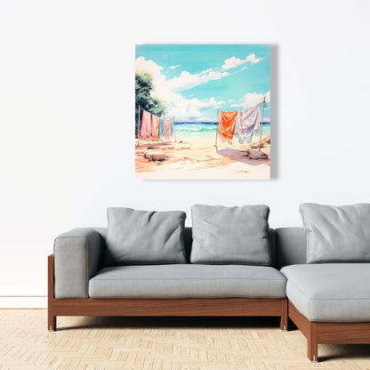 Sunny side - 32"x32" Canvas
