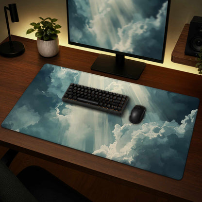Beam of Light Desk Mat - Elegant Home Decor Desk Accessory