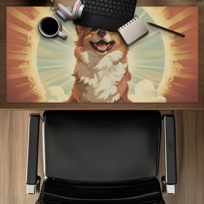 Pats and smiles - Desk Mat