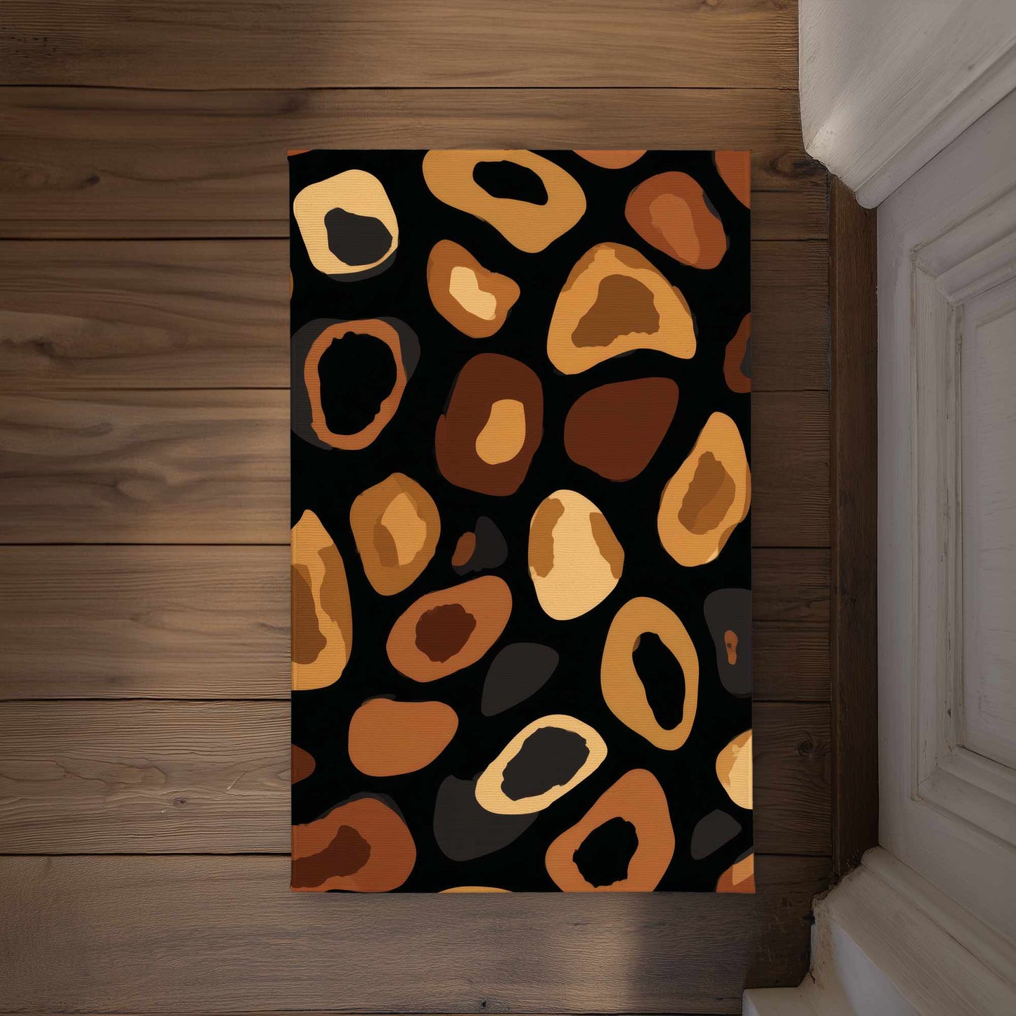 Wild Earth Spots Door Mat - Indoor Outdoor Home Decor