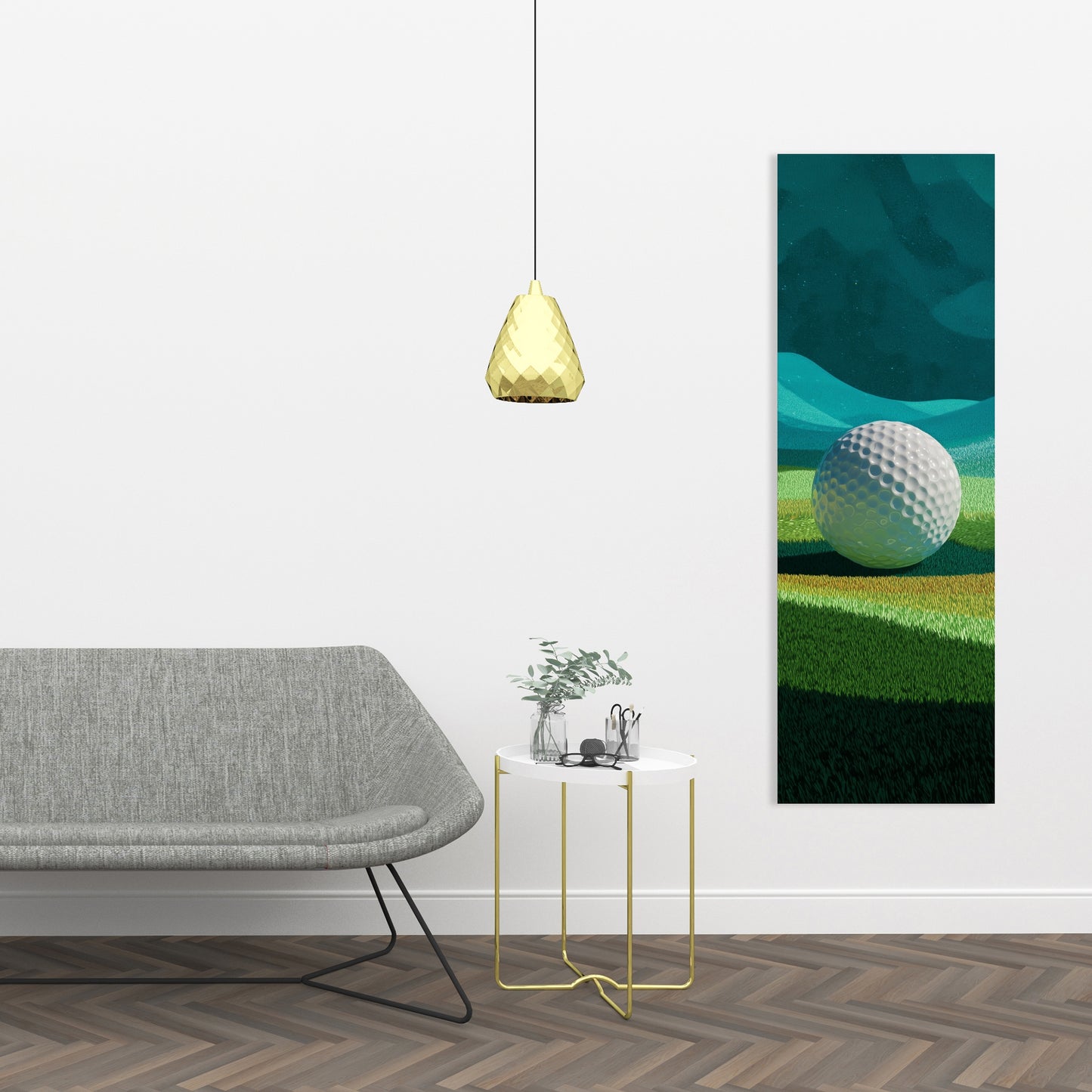Landing - 32"x32" Canvas