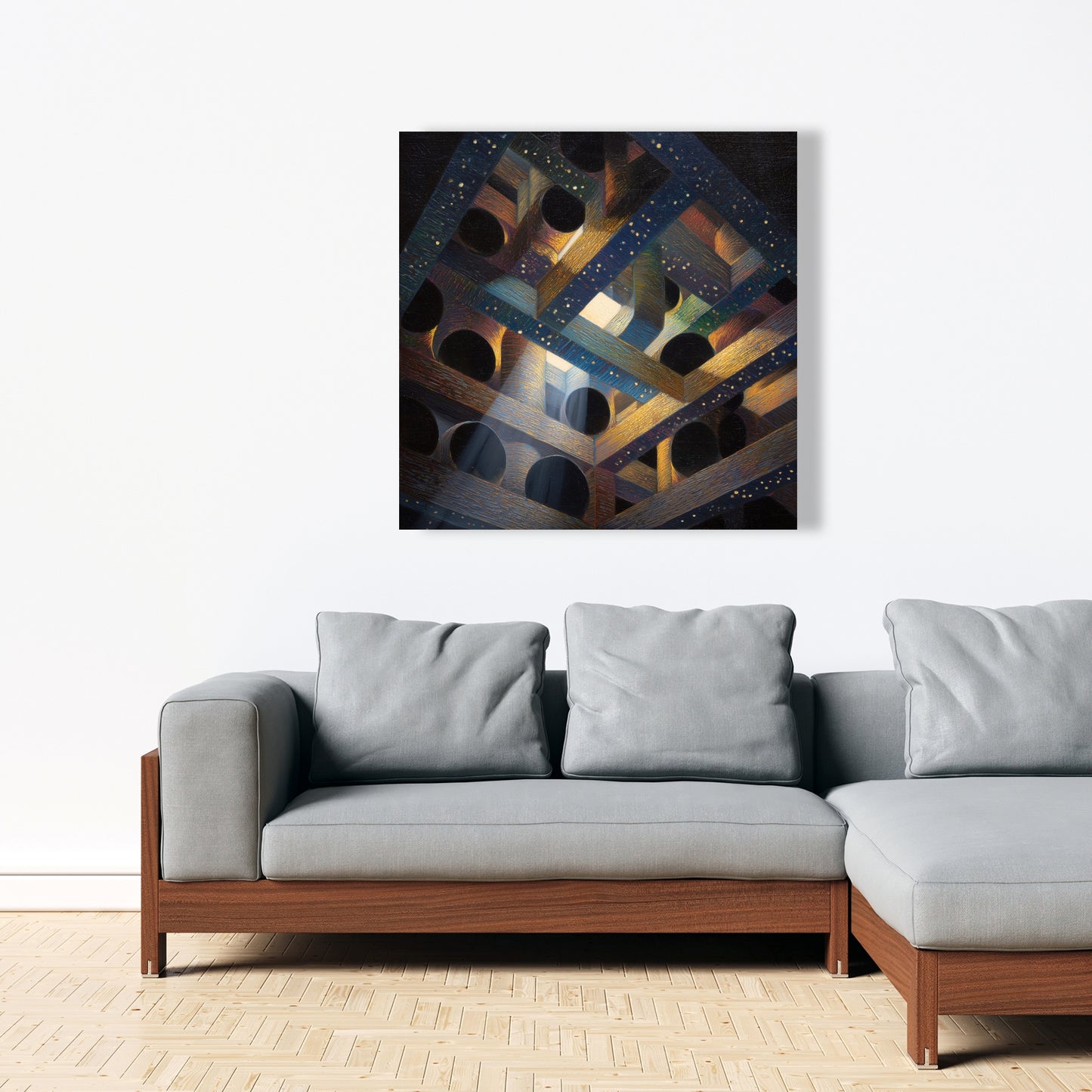 Pipe dream - 24"x24" Canvas