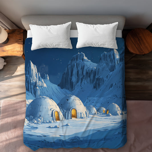 Ice cold - 88"x88" Duvet Cover