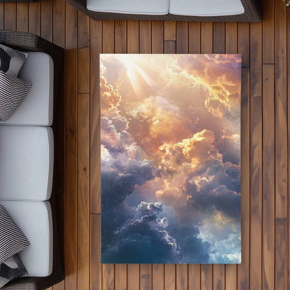 Piercing Light Outdoor Area Rug | Stylish Home Decor Accent