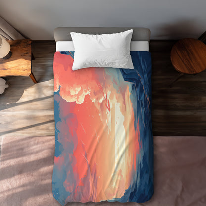 Inspiration Blue Duvet Cover | Elegant Home Decor Accent