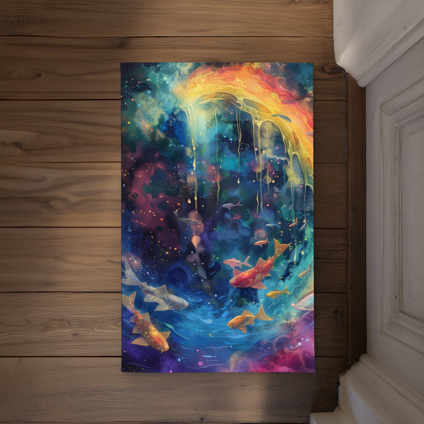 Milky Wave Indoor Outdoor Door Mat | Home Decor Essential
