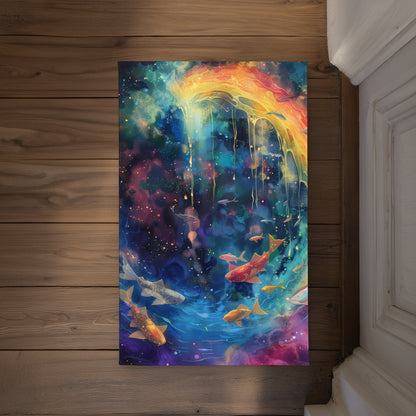 Milky Wave Indoor Outdoor Door Mat | Home Decor Essential