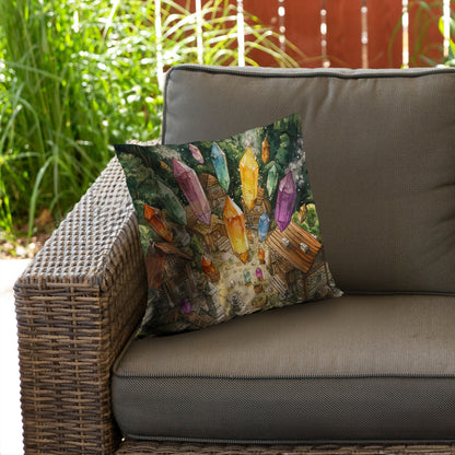 From above - Throw Pillow
