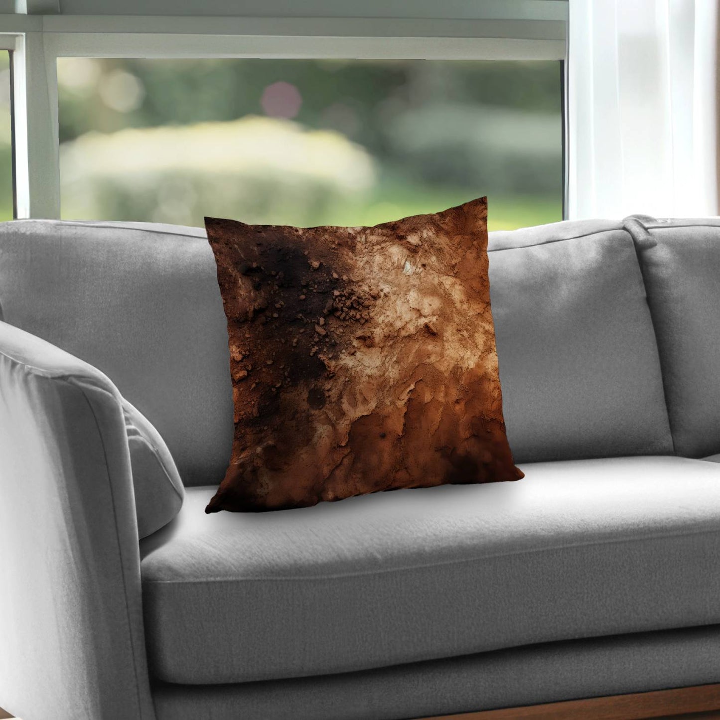 Rusty - Throw pillow - Print on demand