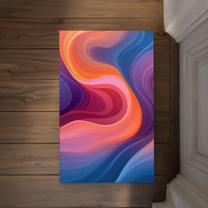 Tapis de porte d'intérieur/extérieur Purple Haze | Indispensable pour la décoration intérieure
