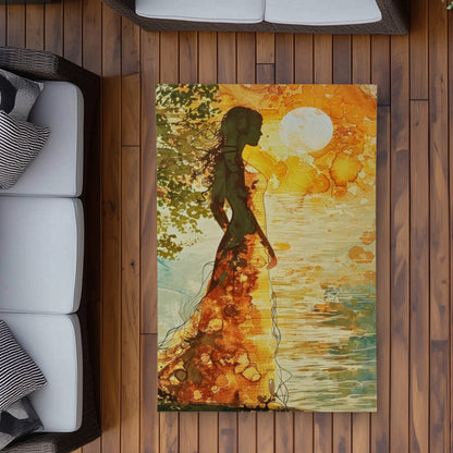 Tapis d'extérieur Peaceful Sun | Une solution de décoration élégante pour la maison