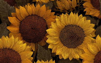 Golden Glow Blooms Bath Mat | Stylish Home Decor Accent