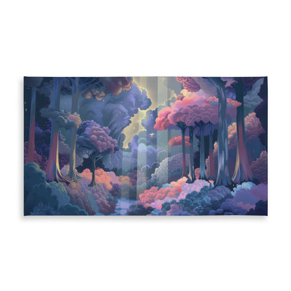 Beams Pink Indoor/Outdoor Tablecloth for Stylish Home Decor