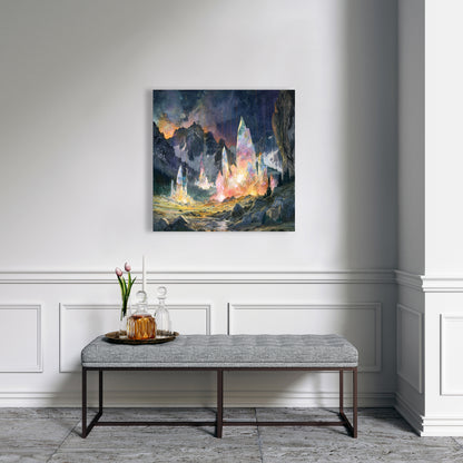 Growing strong - 32"x32" Canvas