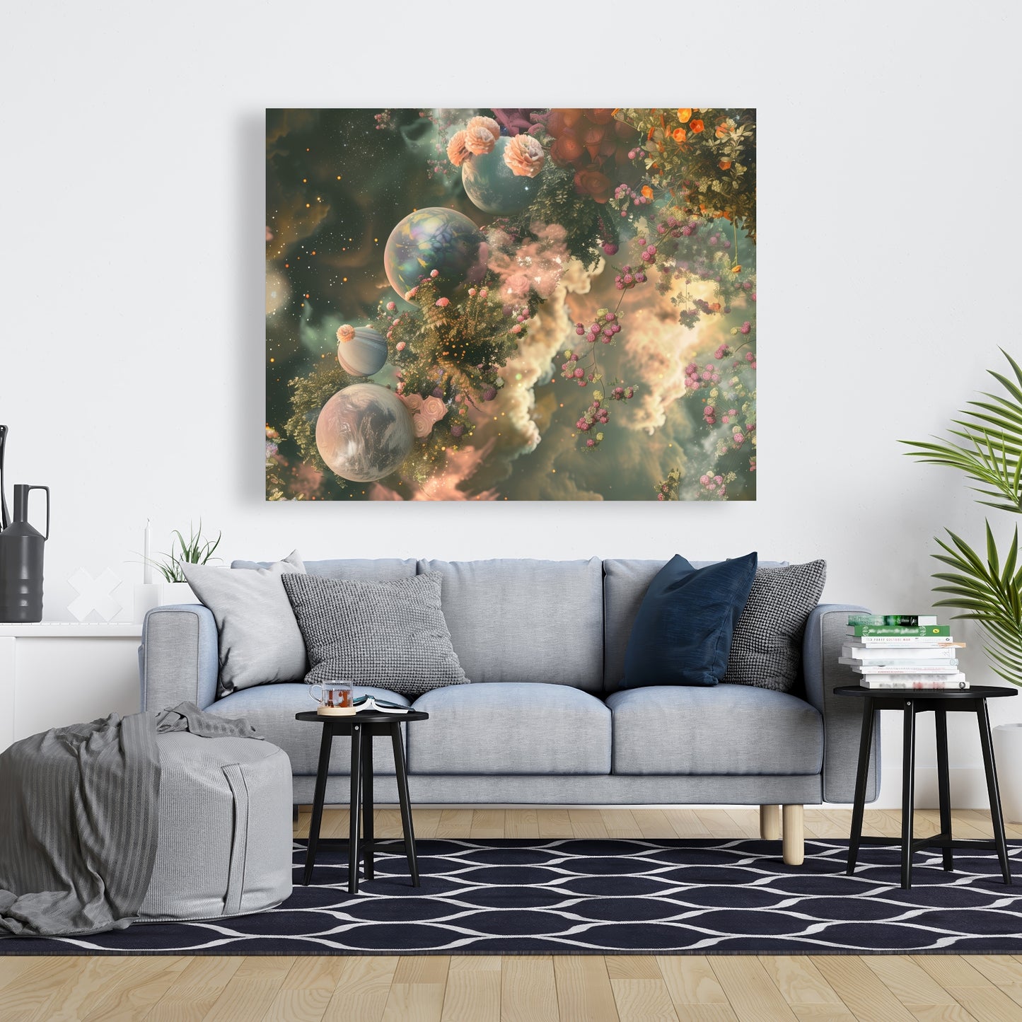 Bloom space - 32"x32" Canvas